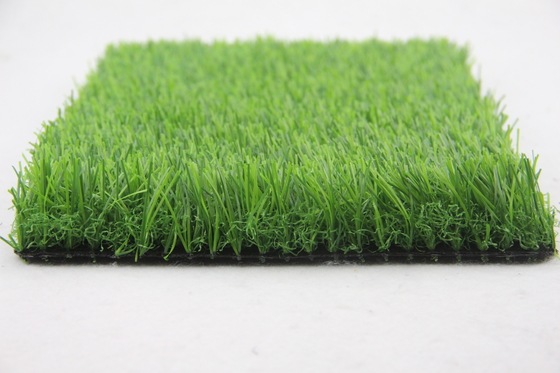 중국 정원을 위한 야외 목초 인공 신테스 잔디 카펫 인공 먹이풀 25 밀리미터 협력 업체